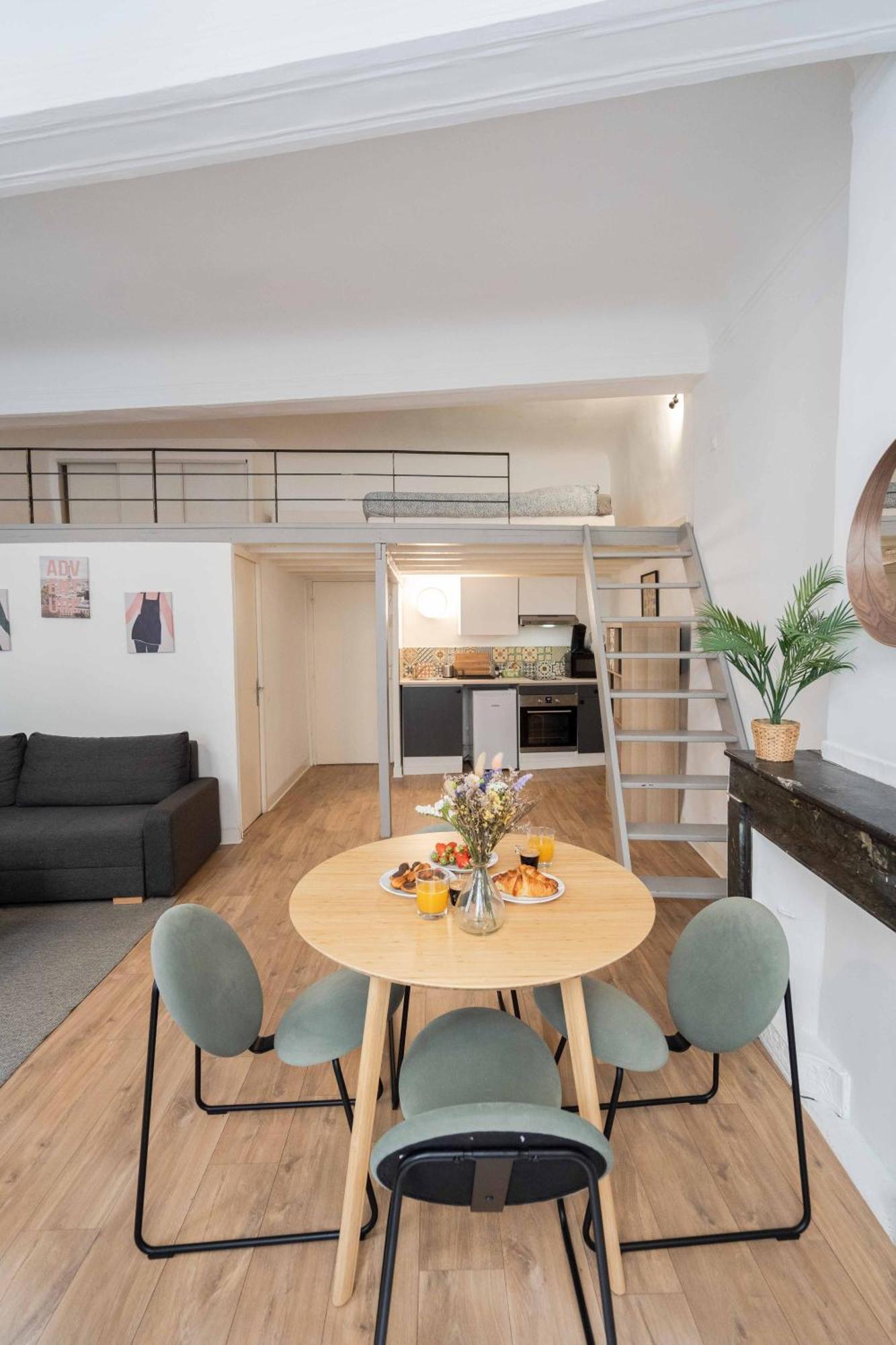 Studio Mezzanine Aumone Vieille Aix-en-Provence Kültér fotó