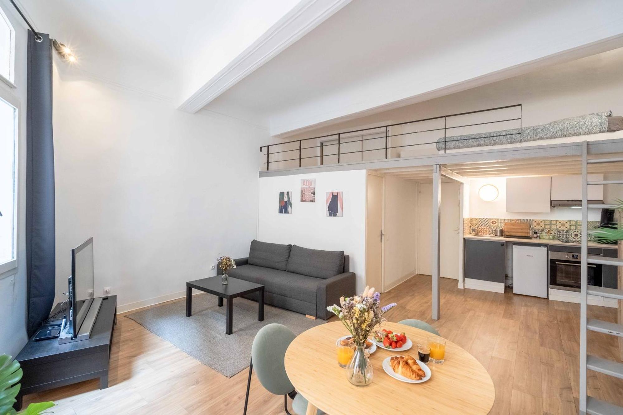 Studio Mezzanine Aumone Vieille Aix-en-Provence Kültér fotó