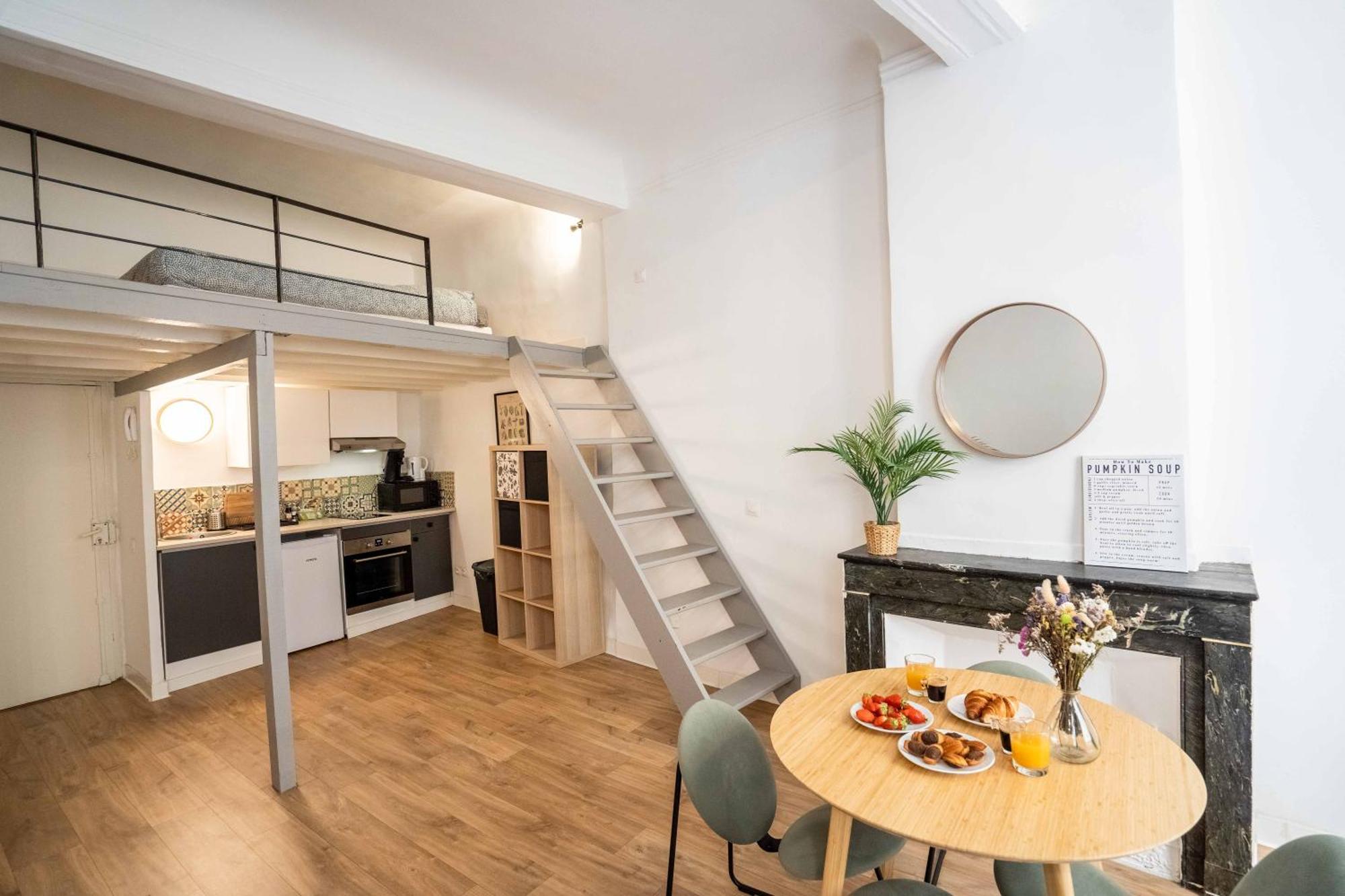 Studio Mezzanine Aumone Vieille Aix-en-Provence Kültér fotó