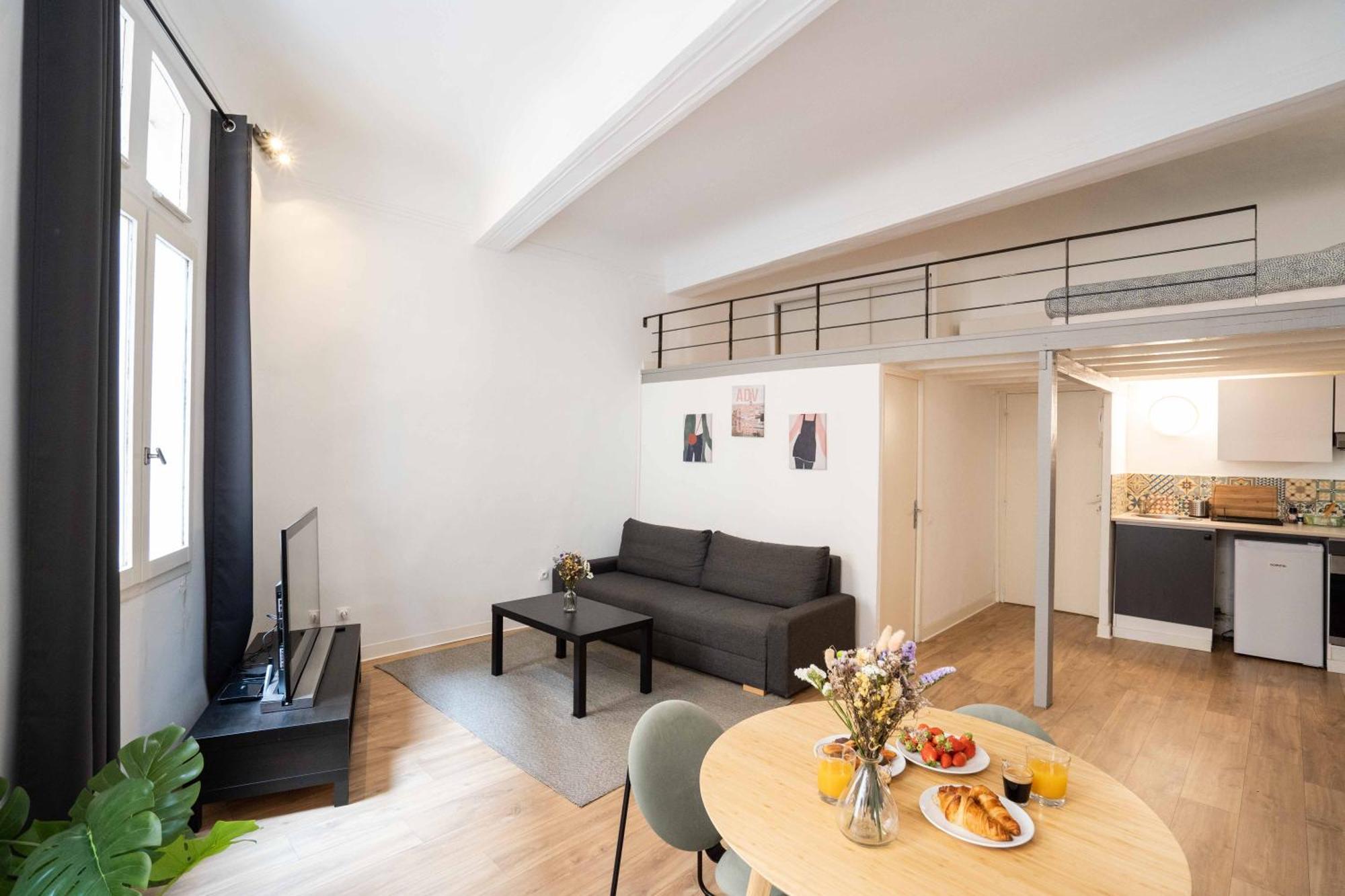 Studio Mezzanine Aumone Vieille Aix-en-Provence Kültér fotó