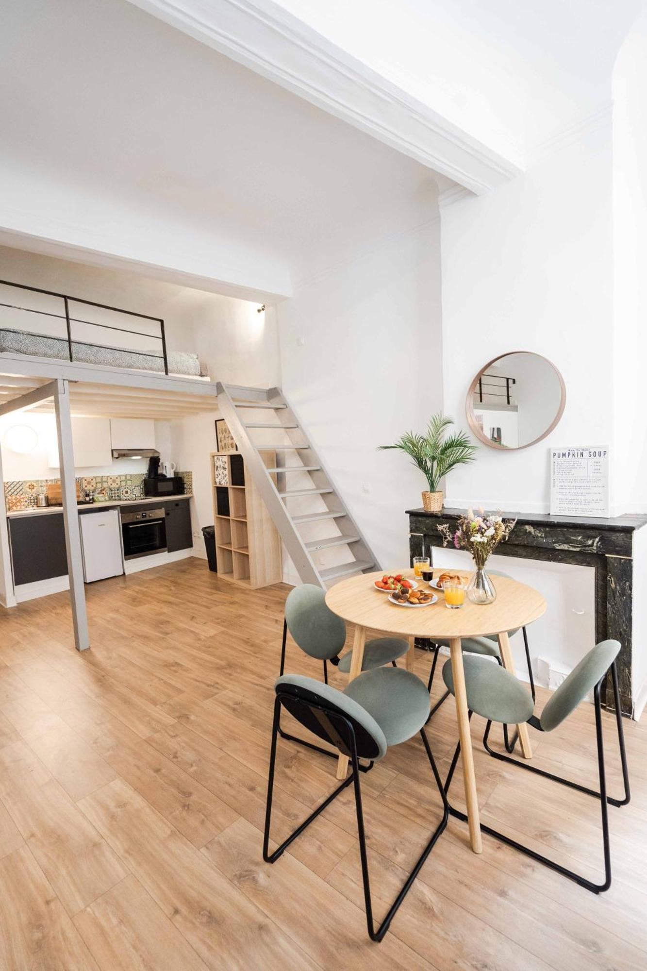 Studio Mezzanine Aumone Vieille Aix-en-Provence Kültér fotó