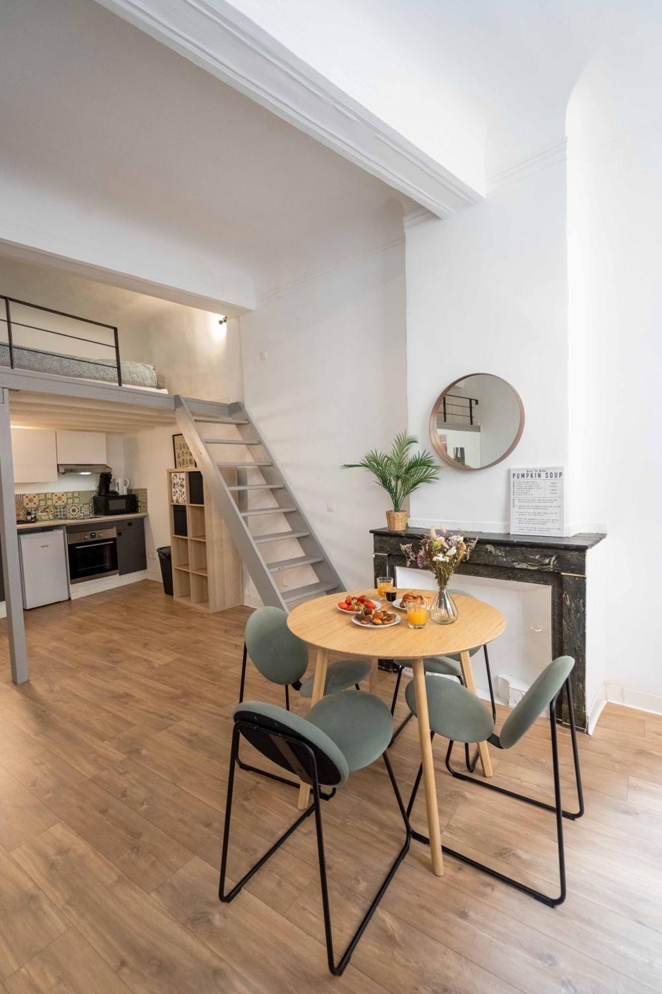 Studio Mezzanine Aumone Vieille Aix-en-Provence Kültér fotó